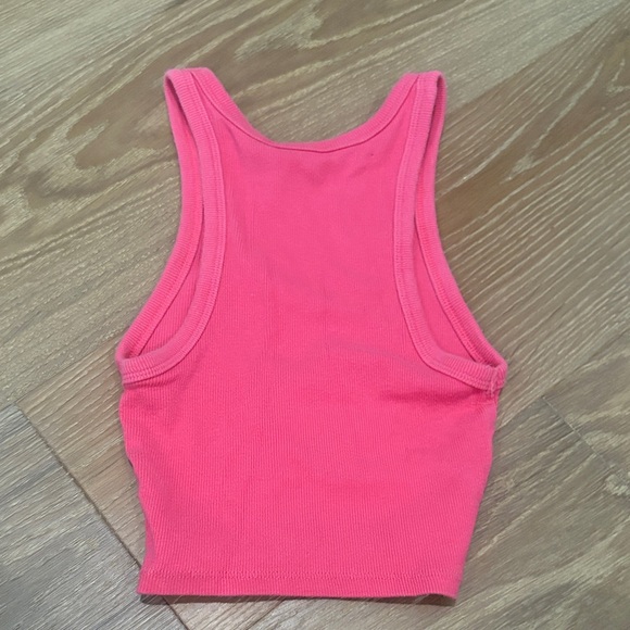 Zara Vibrant Pink Sleeveless Top - Picture 3 of 6